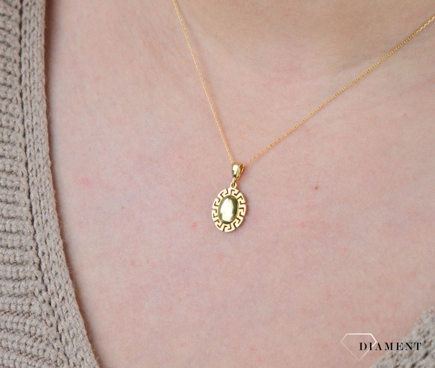 Złoty łańcuszek złoto 585 o splocie Ankier 0,5 mm DIA-LAN-5327-585 0,5mm (1).jpg